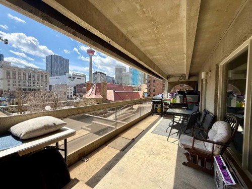 511-221 6 Avenue Se, Calgary, AB - Outdoor With Deck Patio Veranda