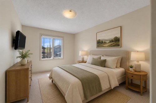 273 Everglade Circle Sw, Calgary, AB - Indoor Photo Showing Bedroom