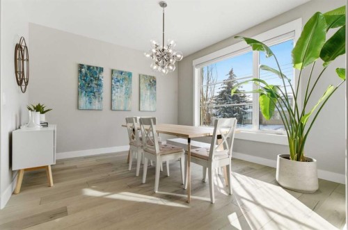 2024 36 Avenue, Calgary, AB - Indoor Photo Showing Dining Room
