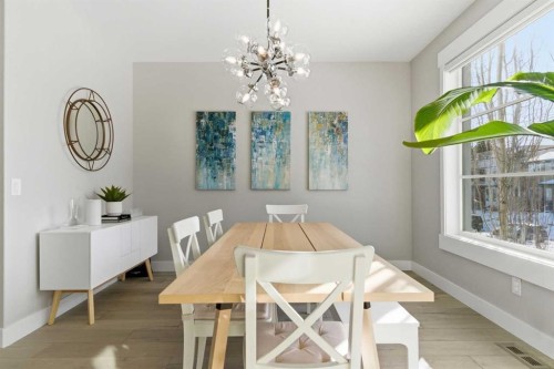 2024 36 Avenue, Calgary, AB - Indoor Photo Showing Dining Room