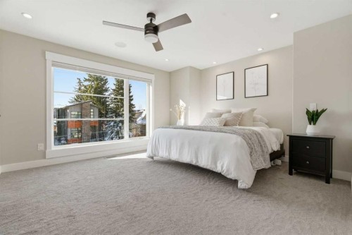 2024 36 Avenue, Calgary, AB - Indoor Photo Showing Bedroom