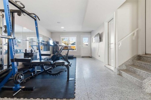 2024 36 Avenue, Calgary, AB - Indoor Photo Showing Gym Room