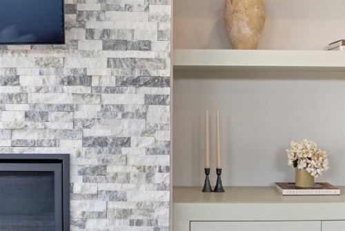 2024 36 Avenue, Calgary, AB - Indoor Photo Showing Other Room With Fireplace