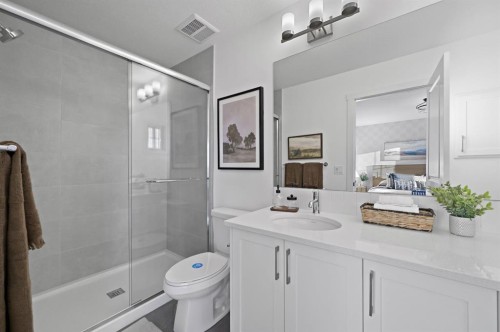 1742 Keystone Creek Avenue, Calgary, AB - Indoor Photo Showing Bathroom