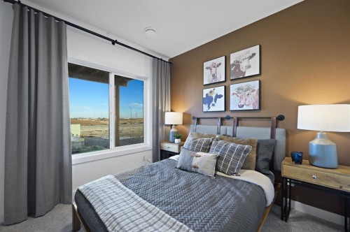 1742 Keystone Creek Avenue, Calgary, AB - Indoor Photo Showing Bedroom