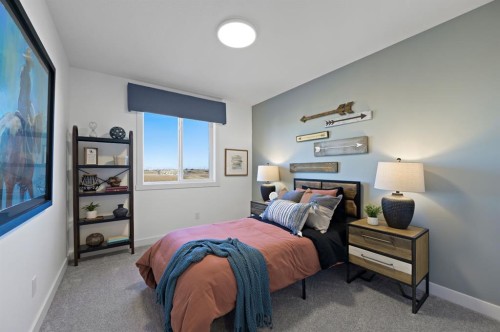 1742 Keystone Creek Avenue, Calgary, AB - Indoor Photo Showing Bedroom