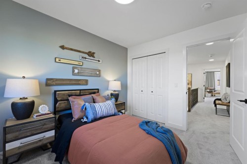 1742 Keystone Creek Avenue, Calgary, AB - Indoor Photo Showing Bedroom