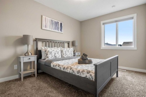 166 Howse Common Ne, Calgary, AB - Indoor Photo Showing Bedroom
