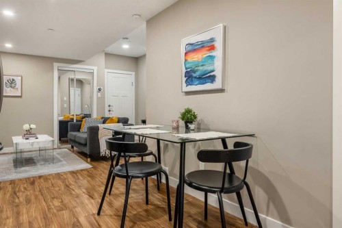 166 Howse Common Ne, Calgary, AB - Indoor Photo Showing Dining Room
