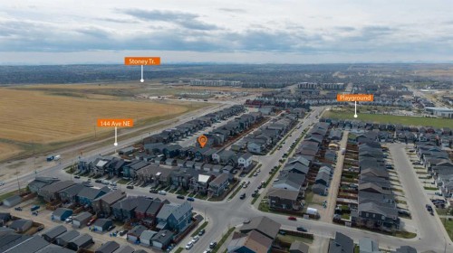 166 Howse Common Ne, Calgary, AB - Outdoor With View