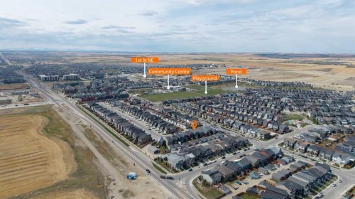 166 Howse Common Ne, Calgary, AB - Outdoor With View