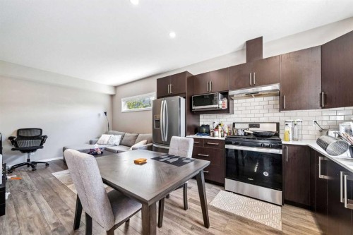 90 Redstone Way Ne, Calgary, AB - Indoor Photo Showing Kitchen With Upgraded Kitchen