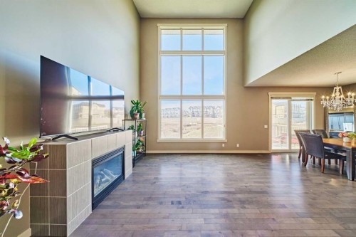 109 Sherwood Road Nw, Calgary, AB - Indoor With Fireplace