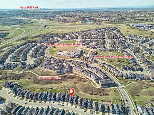 109 Sherwood Road Nw, Calgary, AB - Outdoor With View