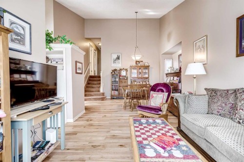 79 Macewan Meadow Way Nw, Calgary, AB - Indoor Photo Showing Living Room