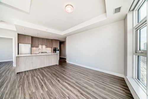 802-530 3 Street Se, Calgary, AB - Indoor Photo Showing Kitchen