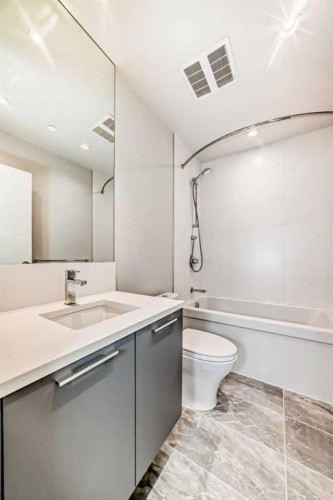 802-530 3 Street Se, Calgary, AB - Indoor Photo Showing Bathroom