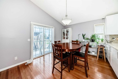 44 Canoe Square Sw, Airdrie, AB - Indoor Photo Showing Dining Room