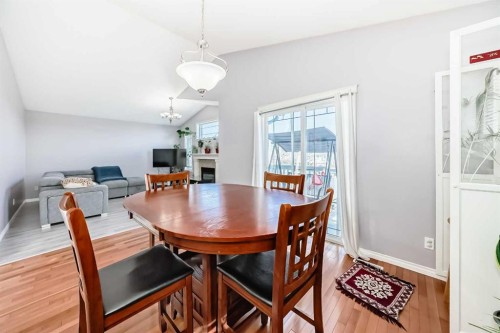 44 Canoe Square Sw, Airdrie, AB - Indoor Photo Showing Dining Room