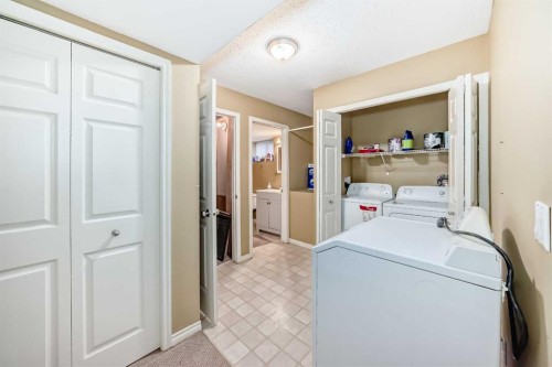 44 Canoe Square Sw, Airdrie, AB - Indoor Photo Showing Laundry Room