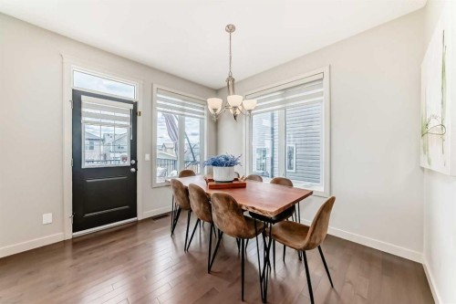 70 Sage Berry Way Nw, Calgary, AB - Indoor Photo Showing Dining Room