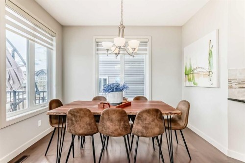 70 Sage Berry Way Nw, Calgary, AB - Indoor Photo Showing Dining Room