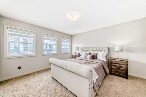 70 Sage Berry Way Nw, Calgary, AB - Indoor Photo Showing Bedroom