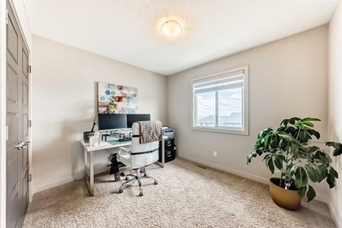 70 Sage Berry Way Nw, Calgary, AB - Indoor Photo Showing Office