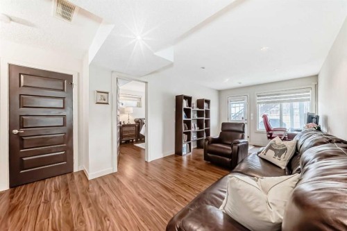 70 Sage Berry Way Nw, Calgary, AB - Indoor Photo Showing Living Room