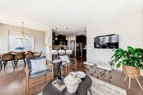 70 Sage Berry Way Nw, Calgary, AB - Indoor Photo Showing Living Room