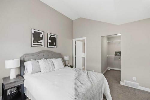 556 Redstone View Ne, Calgary, AB - Indoor Photo Showing Bedroom