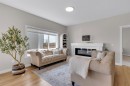 315 Monterey Place Se, High River, AB  - Indoor Photo Showing Living Room With Fireplace 