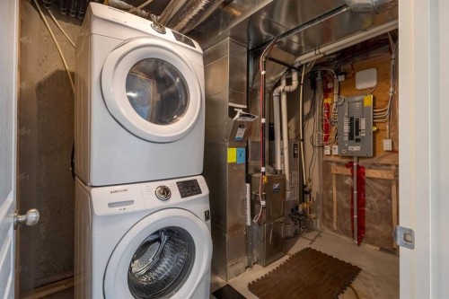 1908-881 Sage Valley Boulevard Nw, Calgary, AB - Indoor Photo Showing Laundry Room