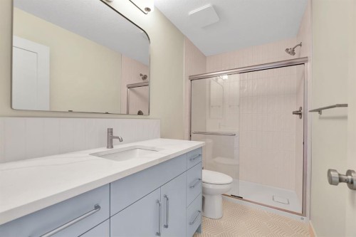 96 Fireside Common, Cochrane, AB - Indoor Photo Showing Bathroom