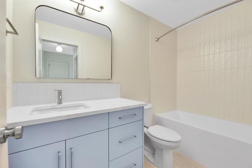 96 Fireside Common, Cochrane, AB - Indoor Photo Showing Bathroom