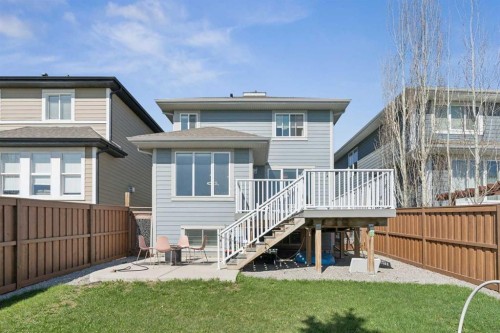 52 Mahogany Way Se, Calgary, AB - Outdoor With Deck Patio Veranda