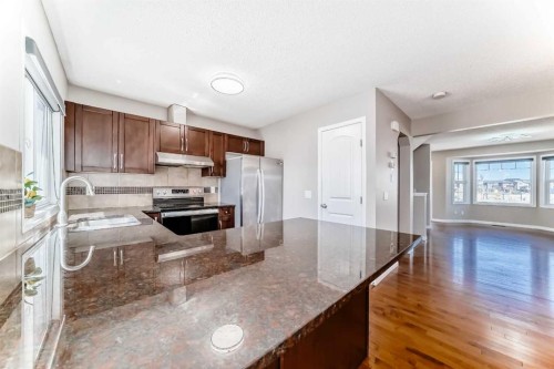 8407 Saddlebrook Drive Ne, Calgary, AB - Indoor Photo Showing Kitchen