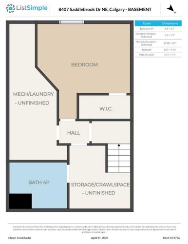 8407 Saddlebrook Drive Ne, Calgary, AB - Other