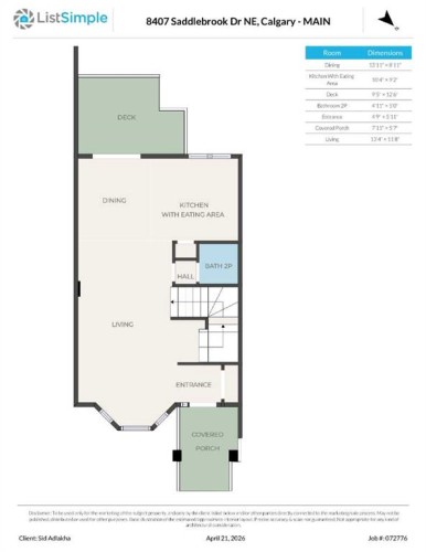 8407 Saddlebrook Drive Ne, Calgary, AB - Other