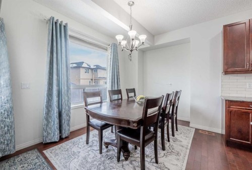 482 Skyview Ranch Way Ne, Calgary, AB - Indoor Photo Showing Dining Room