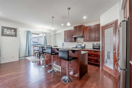 482 Skyview Ranch Way Ne, Calgary, AB - Indoor Photo Showing Kitchen With Upgraded Kitchen