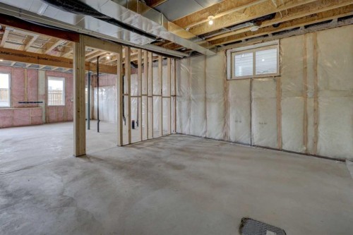 1333 South Point Parade Sw, Airdrie, AB - Indoor Photo Showing Basement