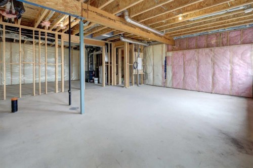1333 South Point Parade Sw, Airdrie, AB - Indoor Photo Showing Basement