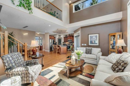 101 Valley Creek Place Nw, Calgary, AB - Indoor Photo Showing Living Room