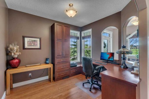 101 Valley Creek Place Nw, Calgary, AB - Indoor Photo Showing Office