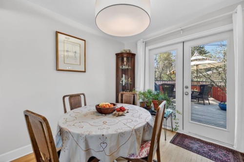 3811 24 Street Nw, Calgary, AB - Indoor Photo Showing Dining Room