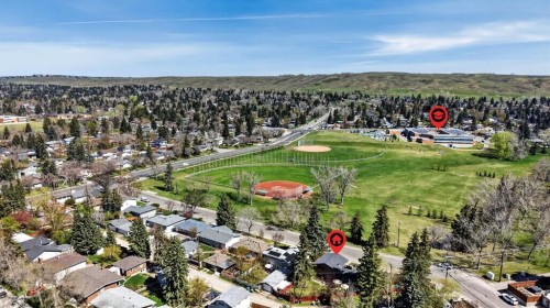 3811 24 Street Nw, Calgary, AB - Outdoor With View