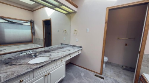 117 Woodpark Close Sw, Calgary, AB - Indoor Photo Showing Bathroom