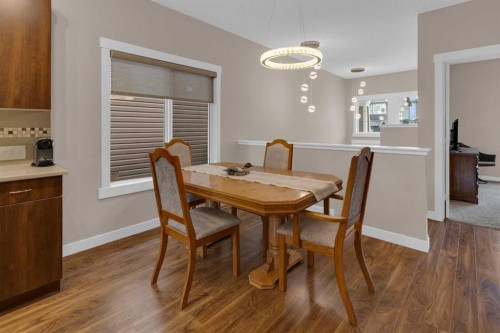 129 Fireside Place, Cochrane, AB - Indoor Photo Showing Dining Room
