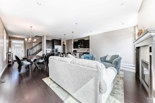 46 Nolanfield Road Nw, Calgary, AB - Indoor Photo Showing Living Room